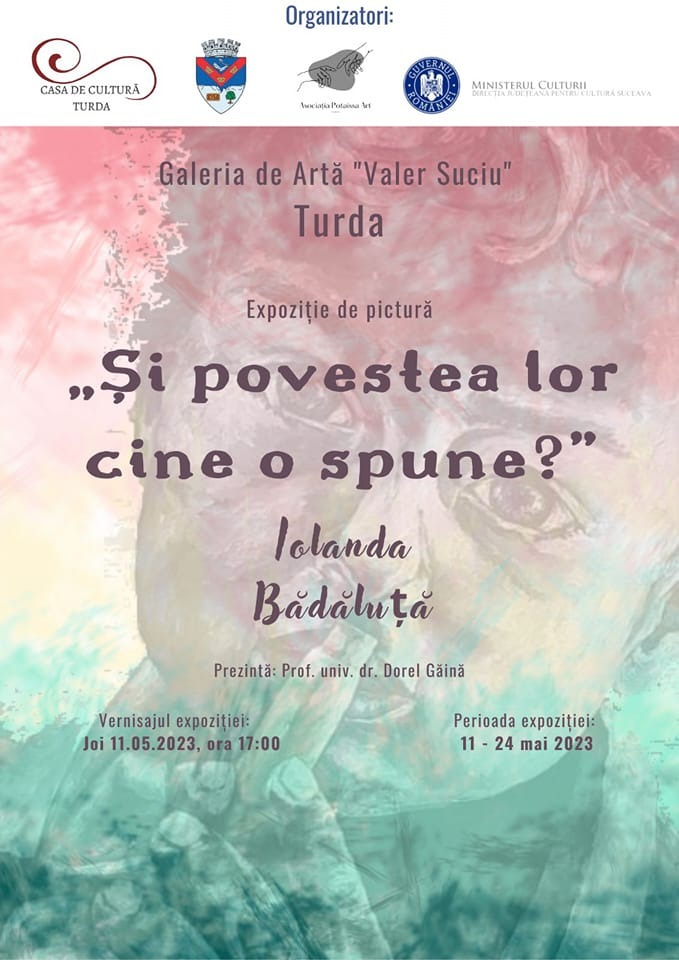 Galeria de Artă Turda va găzdui vernisajul unei noi expoziții de pictură semnată de tânăra și talentata artistă Iolanda Bădăluță