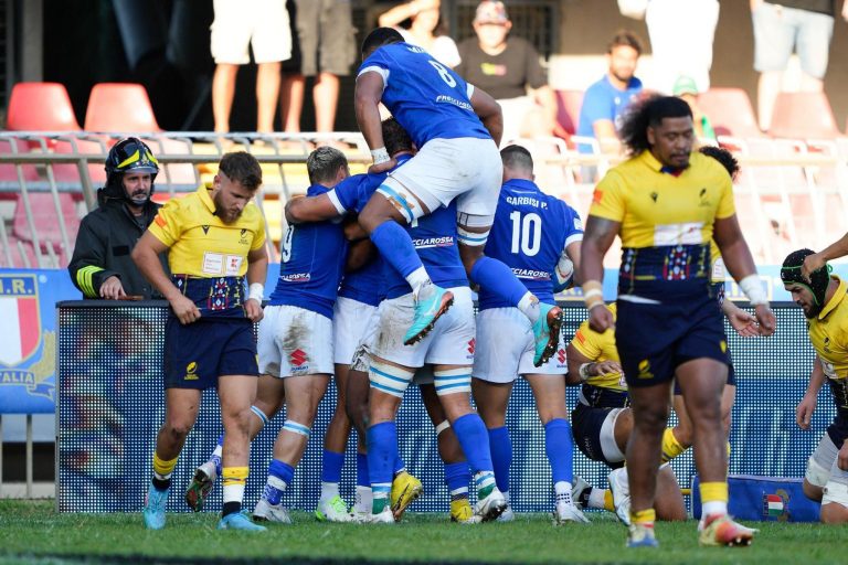Naționala de rugby a României, învinsă de Italia