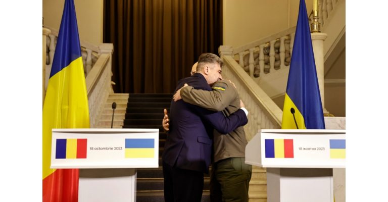 Premierul Ciolacu, întrevedere cu prim-ministrul Ucrainei, Denys Shmyhal: „România va fi alături de Ucraina și mai departe, în procesul de reconstrucție a țării și de integrare europeană și euro-atlantică”
