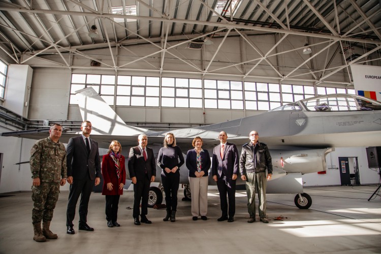 Inaugurarea Centrului European de Instruire F-16 din România
